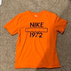 Orange Nike Shirt